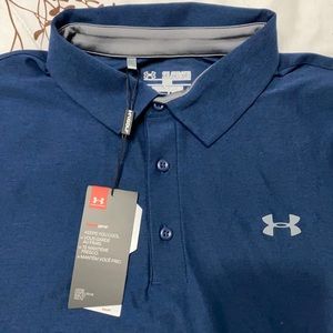 Under Armour heatgear short sleeve golf sh…